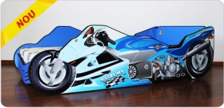 Pat Motocicleta Blue